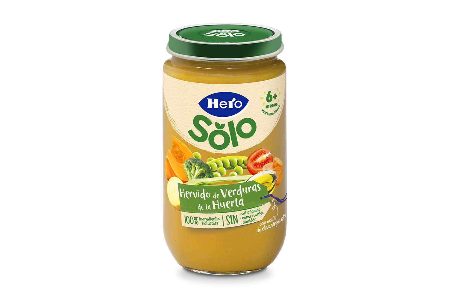 Receta de tarrito casero de hervido de verduras