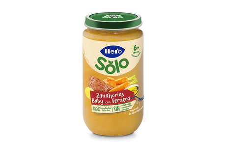 Receta de tarrito casero de zanahorias baby con ternera