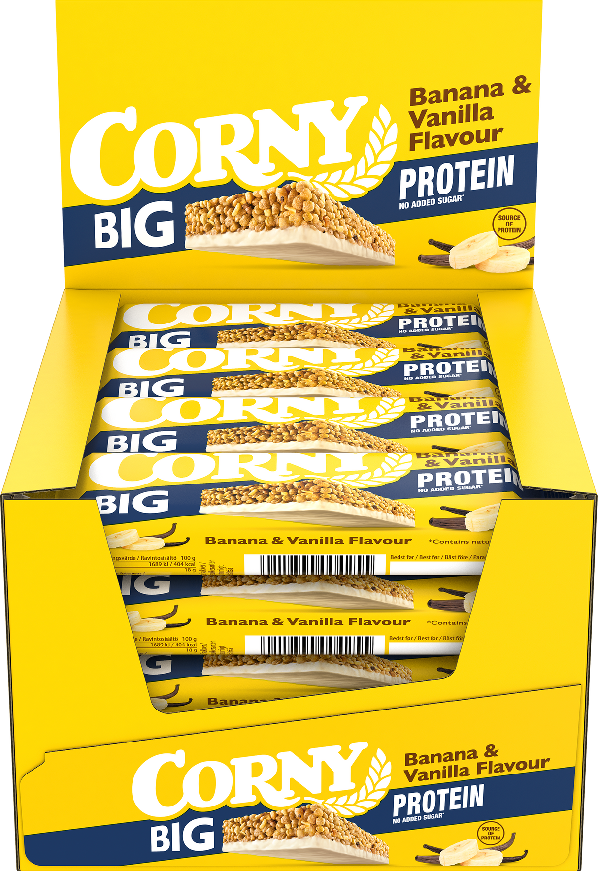 Barrita Corny Big Protein Banana-Vainilla