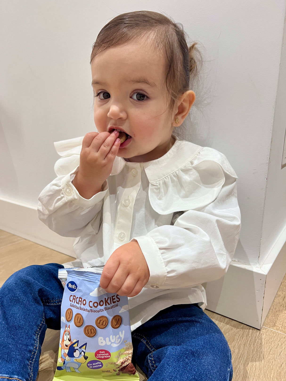 Galletas Hero Kids Bluey cacao