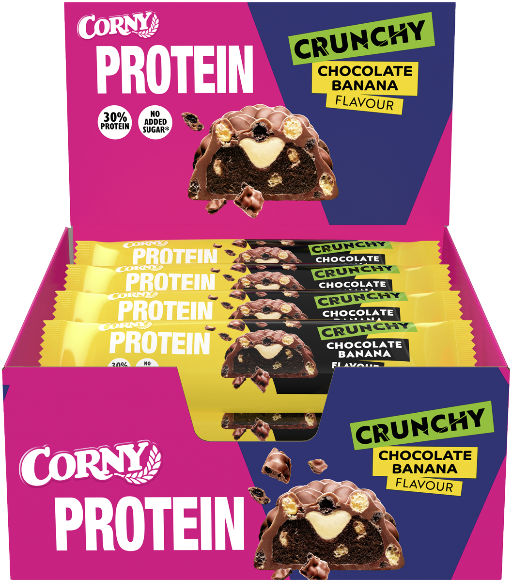 Barrita Corny Protein Crunchy Choco Banana