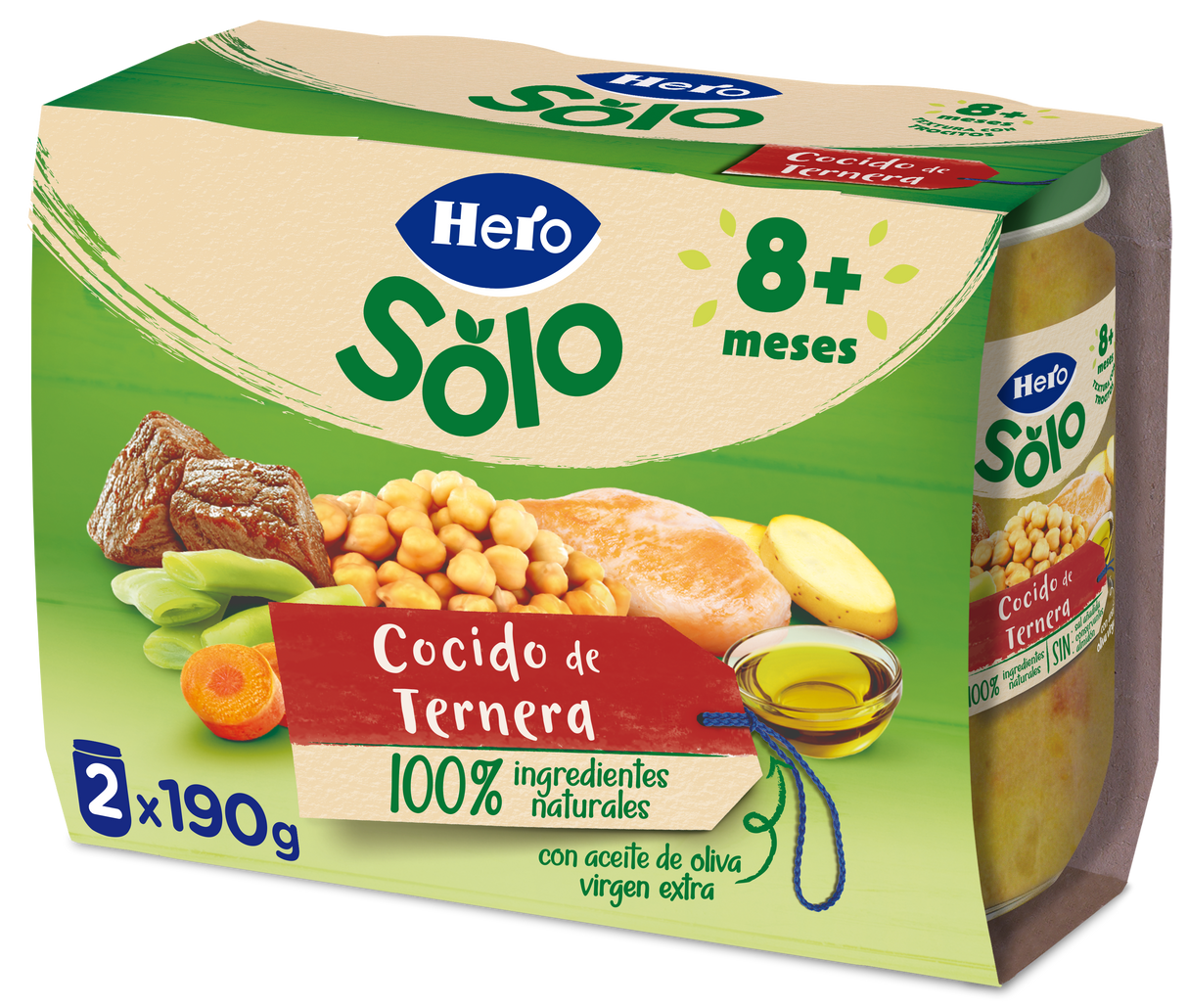 Tarrito Hero Solo cocido de ternera