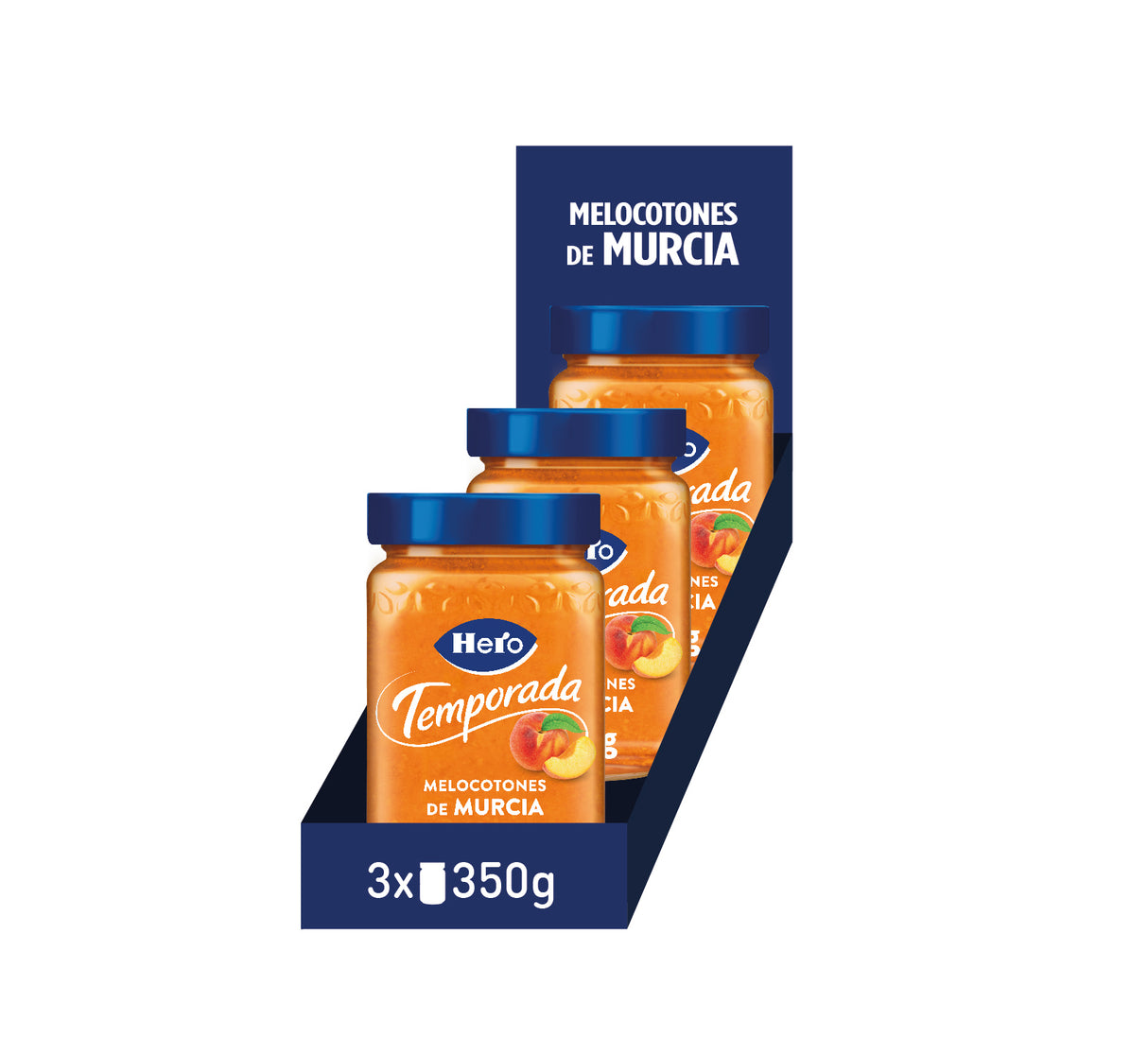 Mermelada Hero Temporada melocotones
