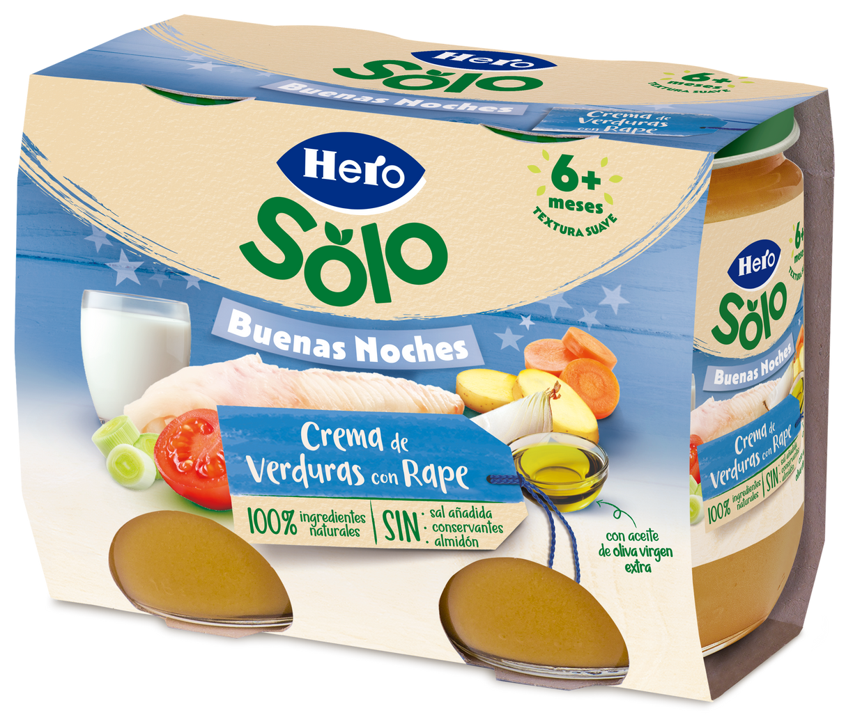 Pack ahorro mixto Hero Solo Tarritos Buenas Noches