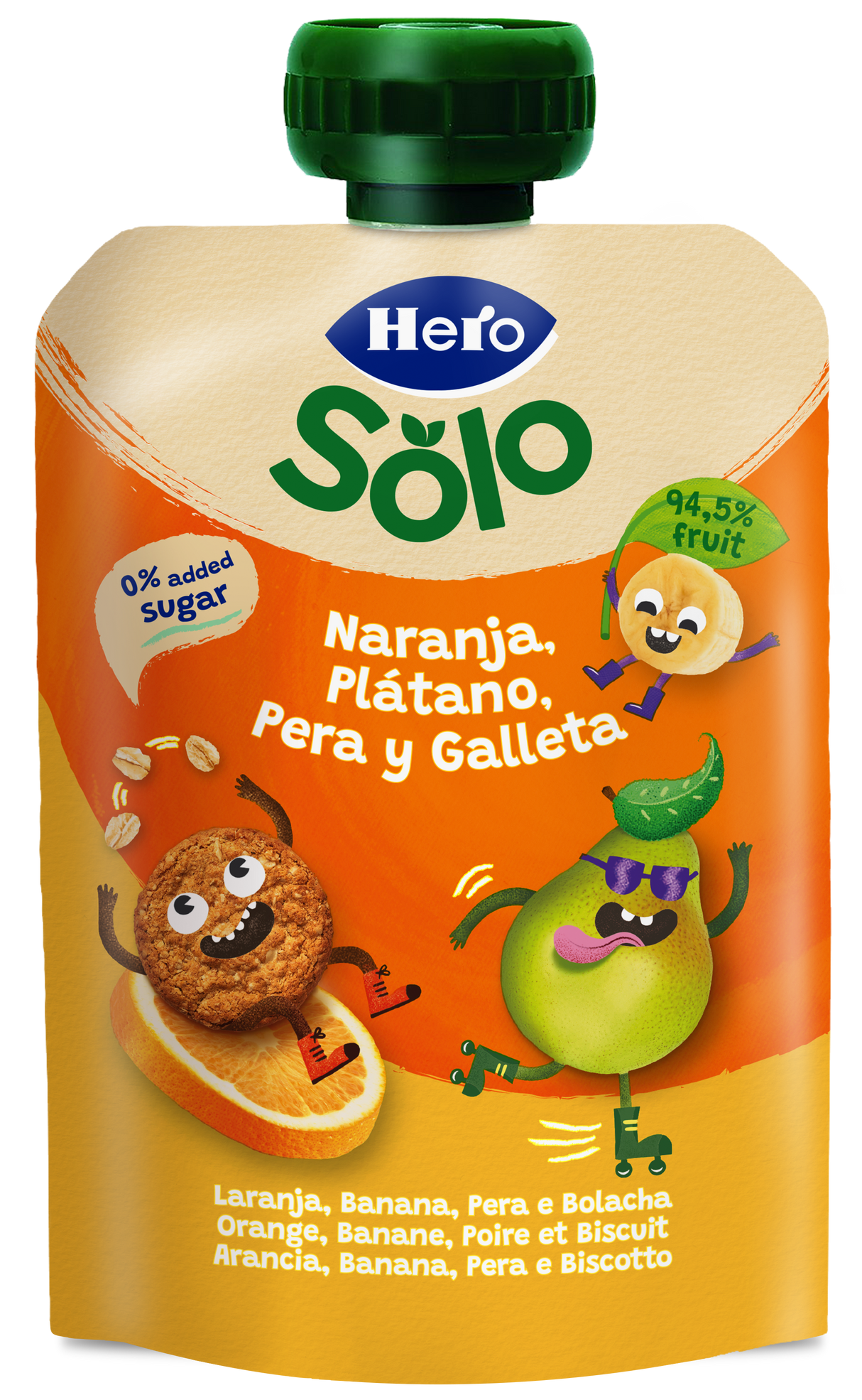 Pack ahorro mixto merienda 18 bolsitas Hero Solo
