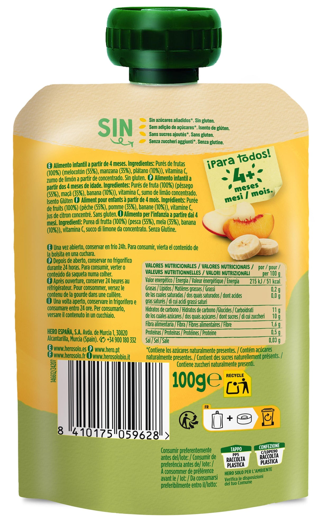 Bolsita Hero Solo tres frutas