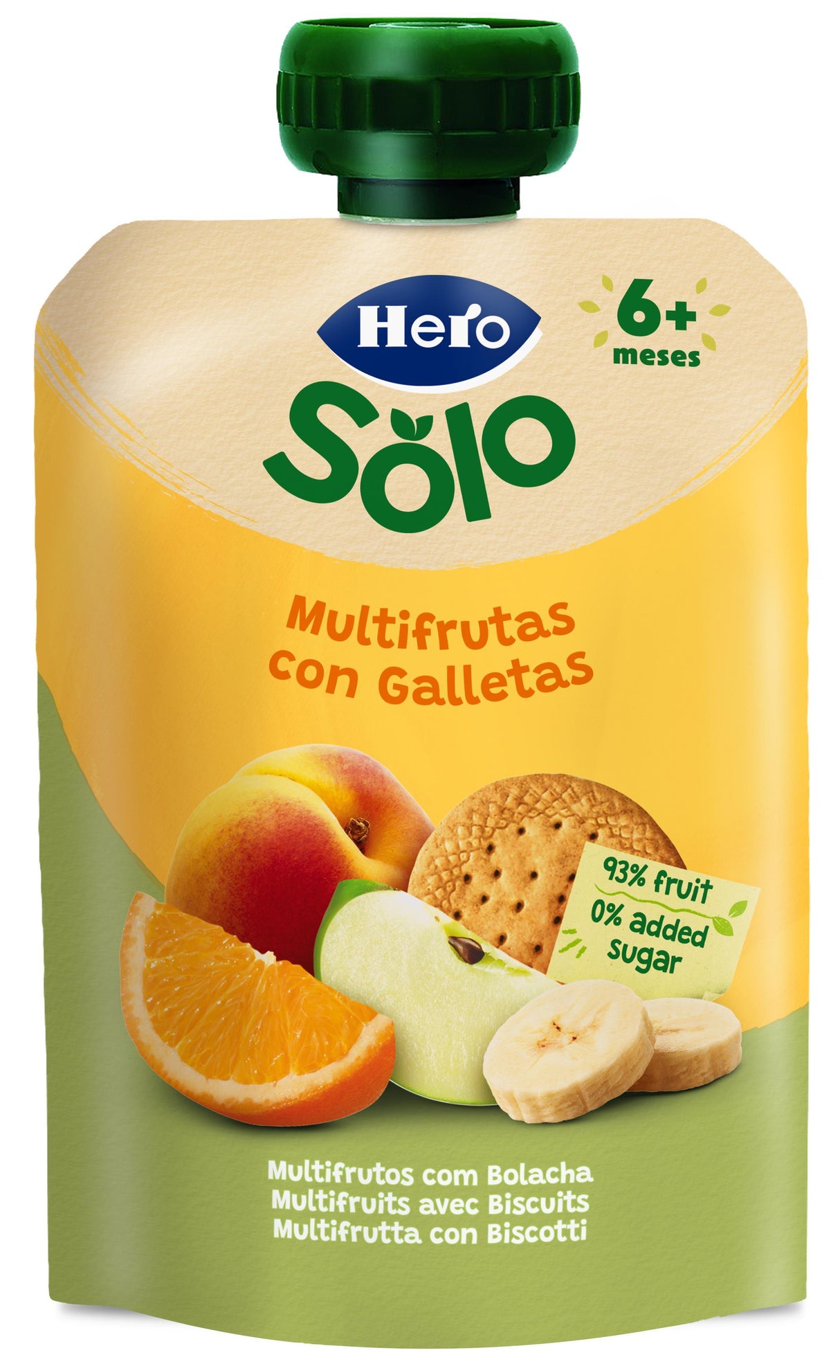 Bolsita Hero Solo multifrutas galletas