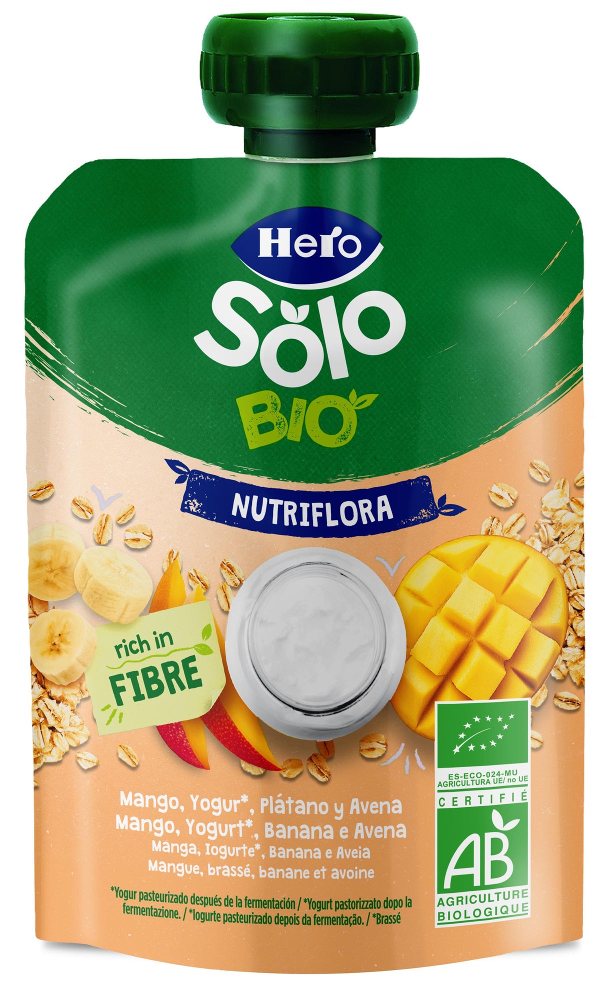 Pack de 18 saquetas Nutriflora Hero Solo Bio