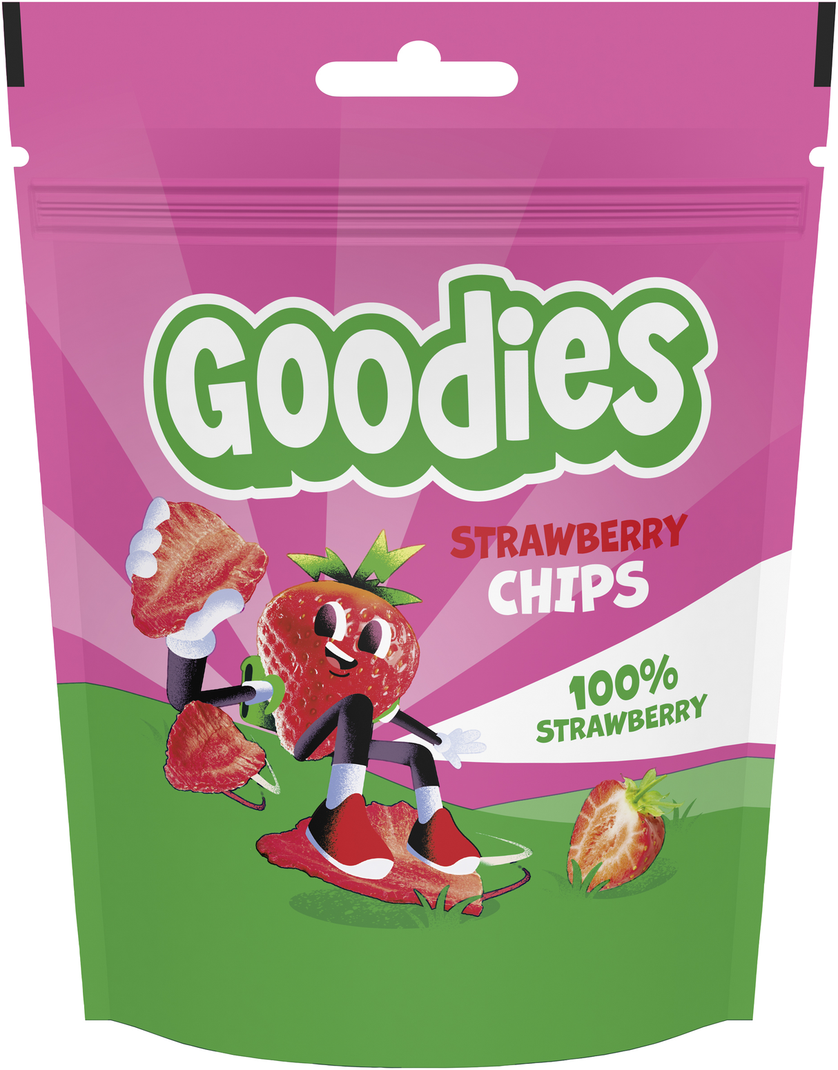 Snacks Goodies Chips de fresa