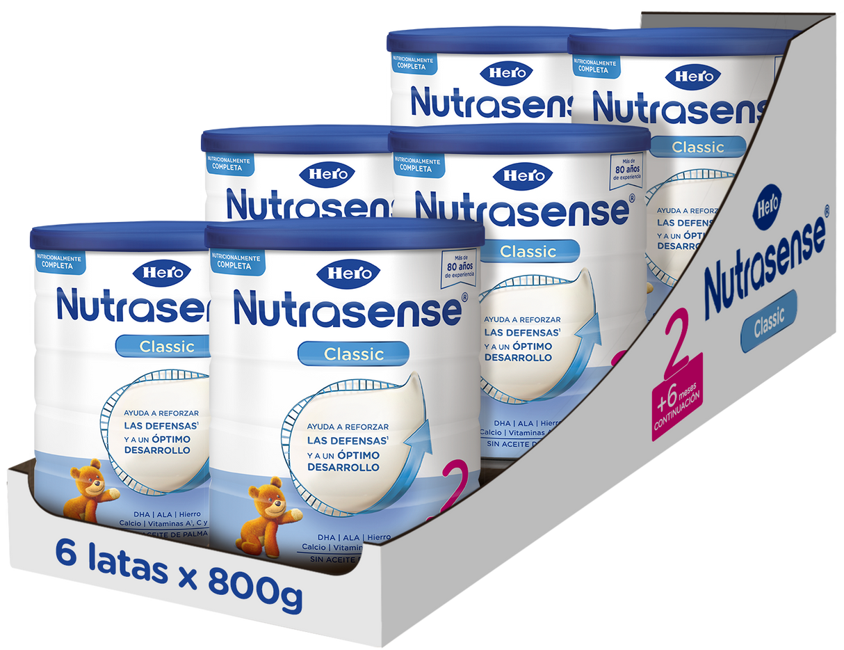 Leche infantil Nutrasense Classic 2