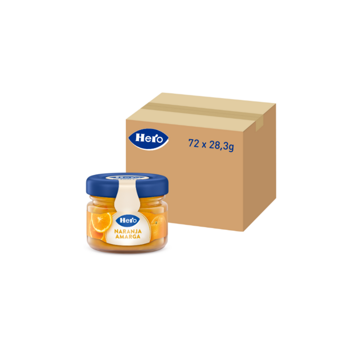 Mermelada Hero naranja amarga frasquito