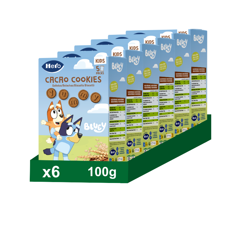 Galletas Hero Kids Bluey cacao