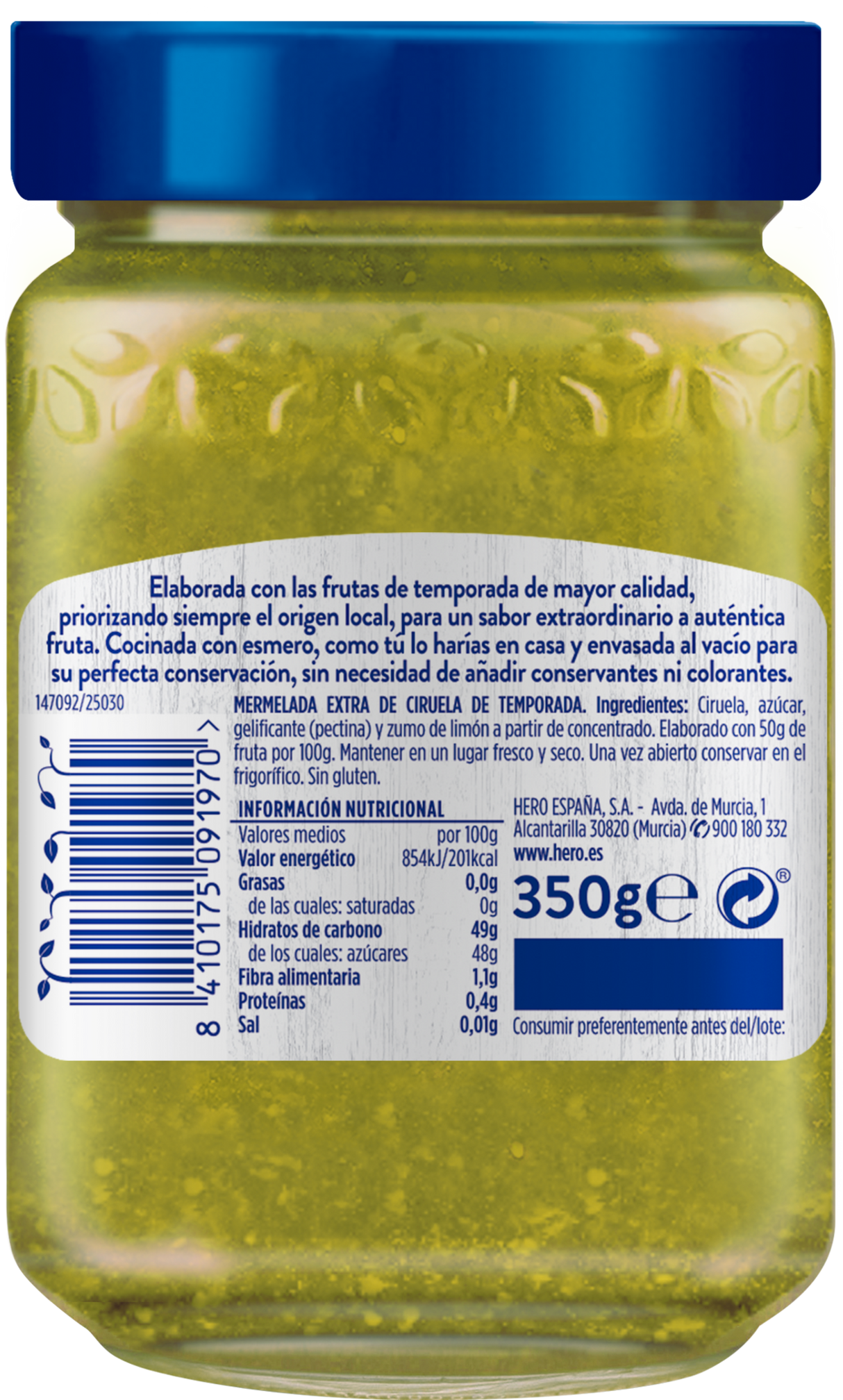 Mermelada Hero Temporada Ciruela