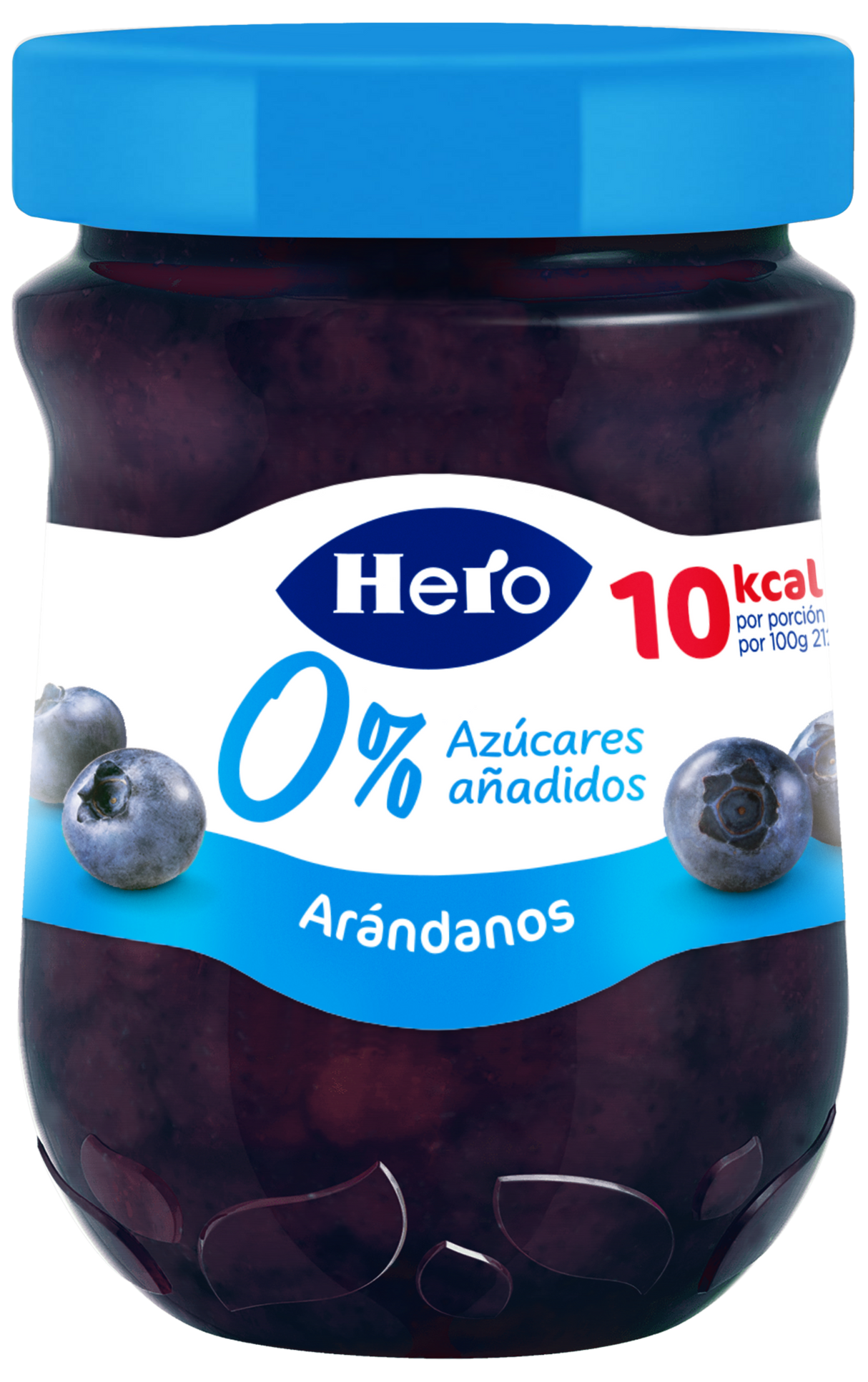 Mermelada Hero sin azúcar añadido arándanos