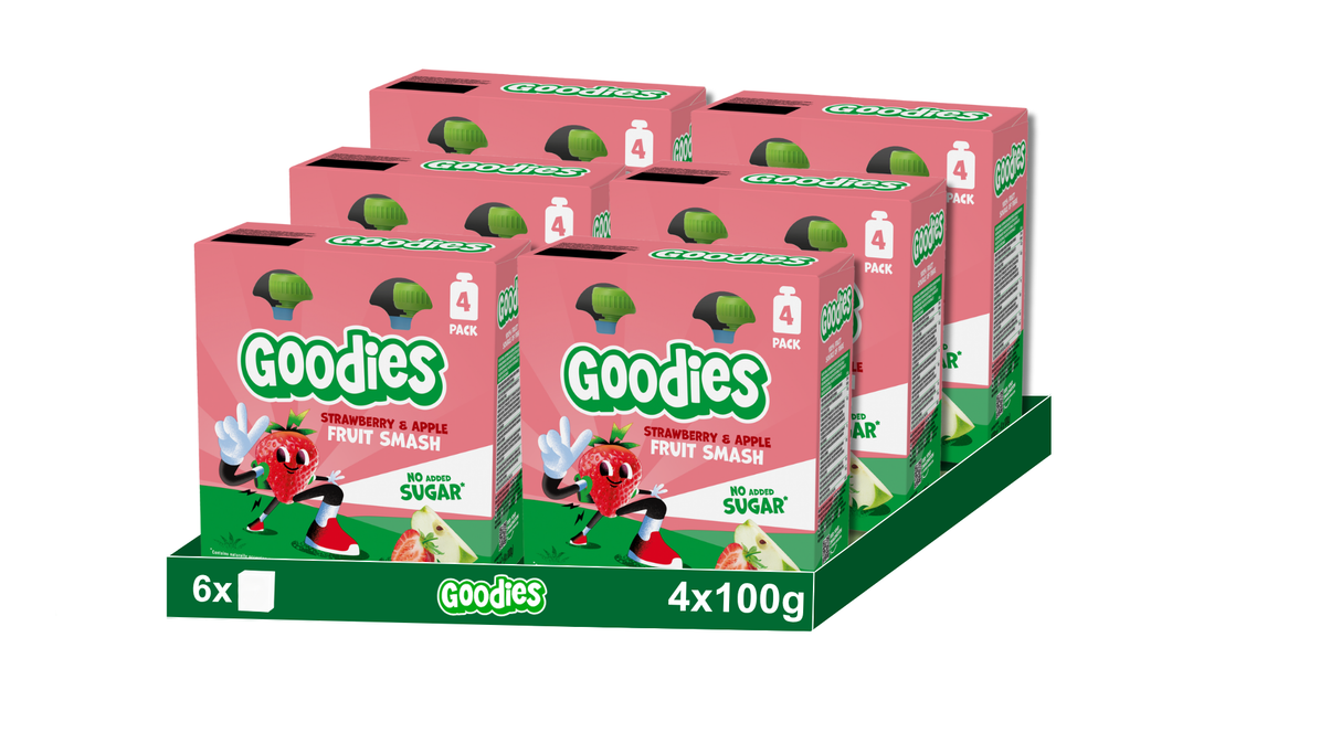 Bolsitas Goodies fresa y manzana