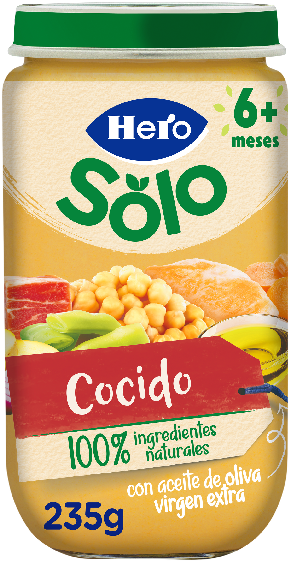 Tarrito Hero Solo Cocido