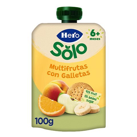 Bolsita Hero Solo multifrutas galletas