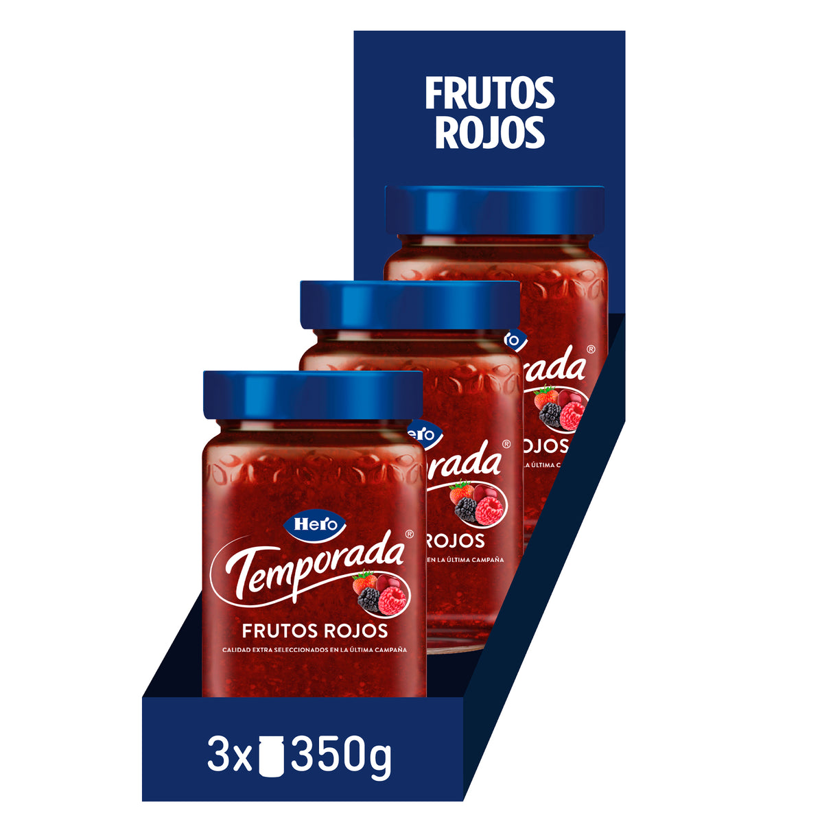 Mermelada Hero Temporada Frutos Rojos