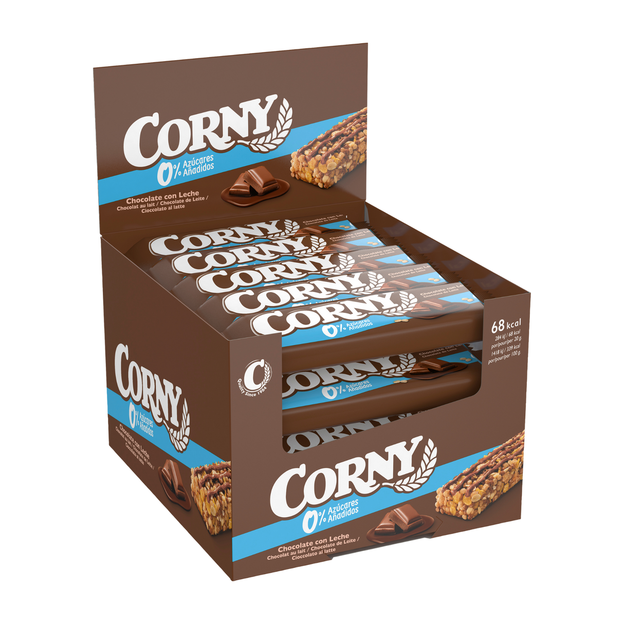 Barrita Corny Big sin azúcar añadido chocolate