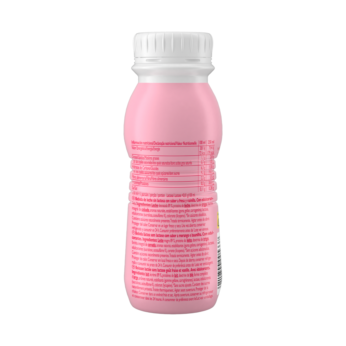 Batido de proteínas Corny fresa y vainilla
