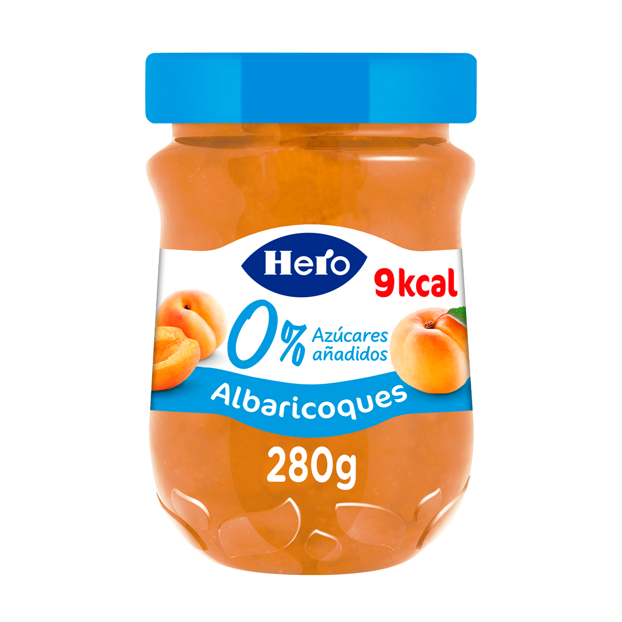 Mermelada Hero sin azúcar añadido albaricoques