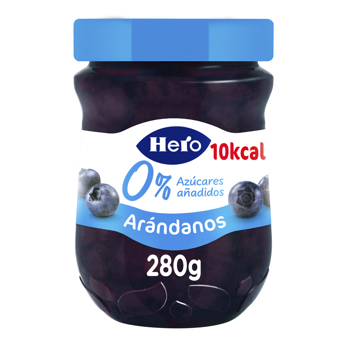 Mermelada Hero sin azúcar añadido arándanos