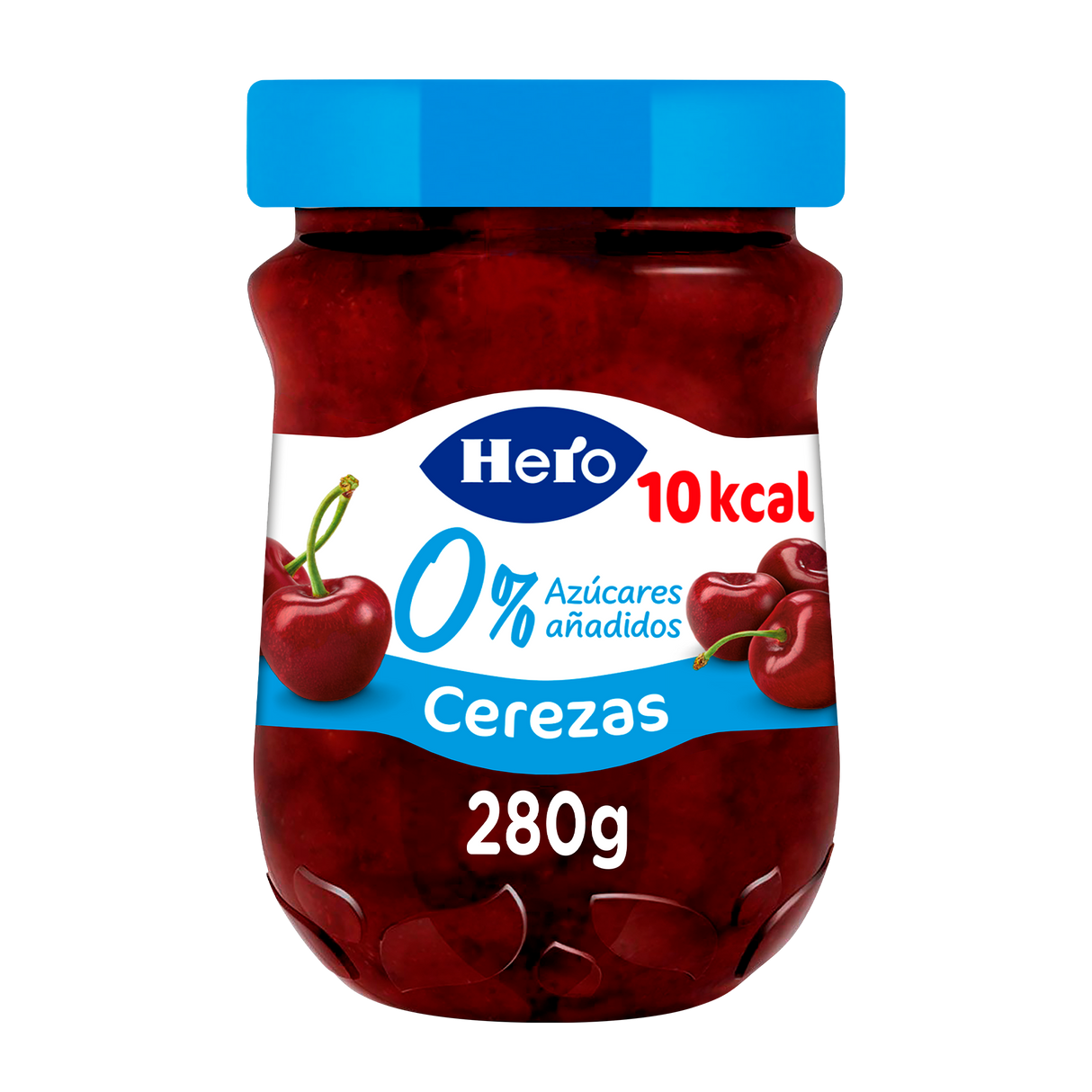 Mermelada Hero sin azúcar añadido cereza