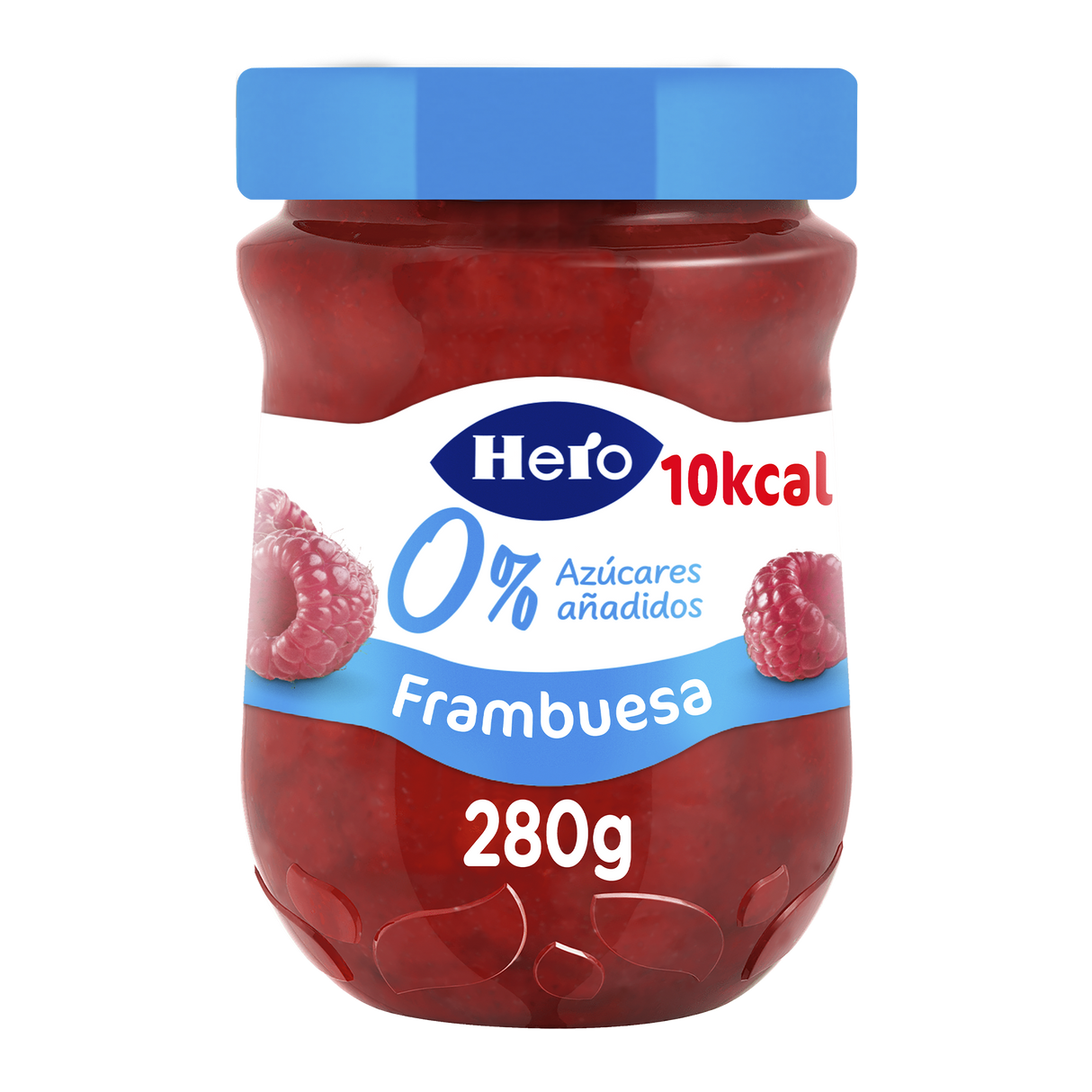 Mermelada Hero sin azúcar añadido frambuesa