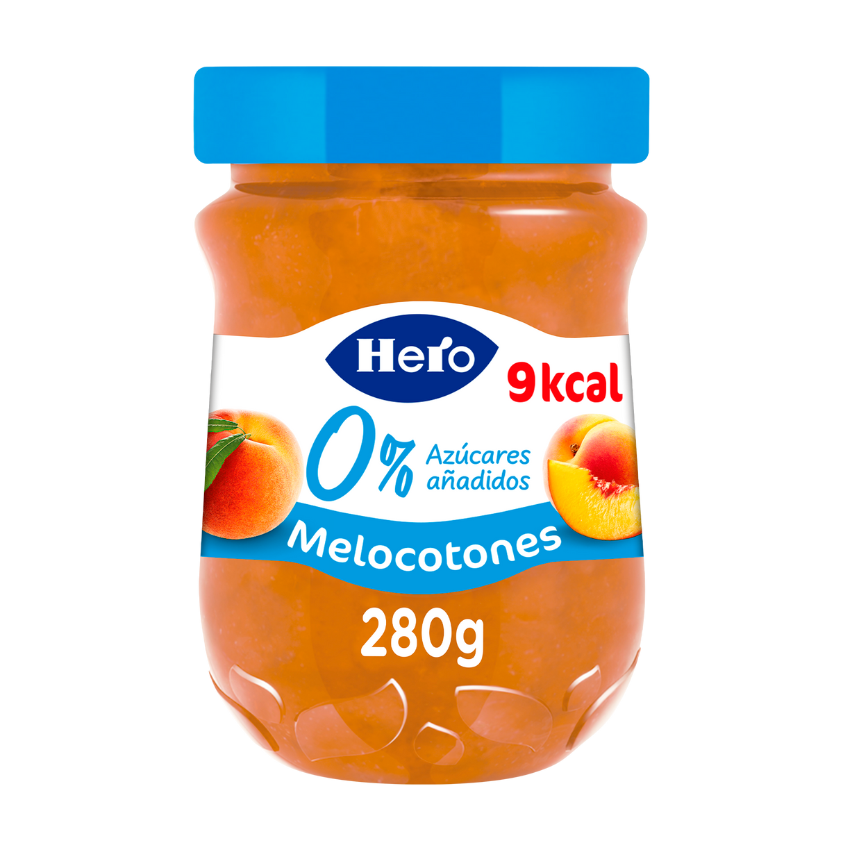 Geléia Hero sem adição de açúcar de pêssego