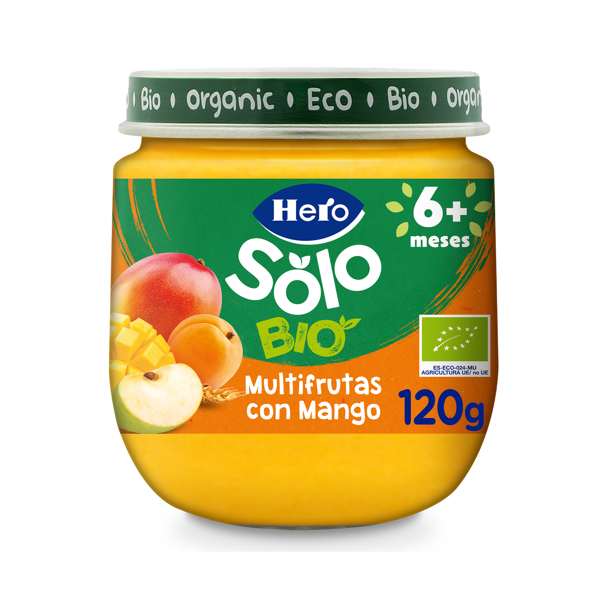 Tarrito Hero Solo Bio Multifrutas con Mango