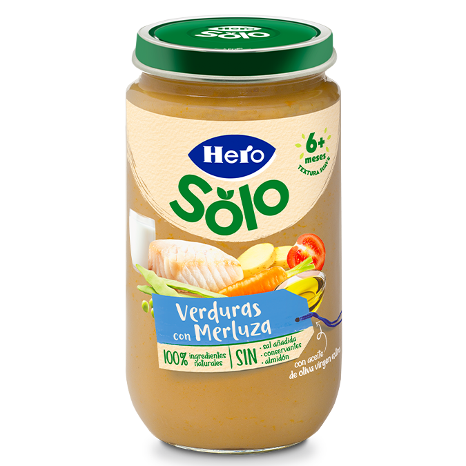 Hero Baby pote de legumes com pescada