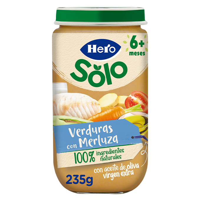 Hero Baby pote de legumes com pescada