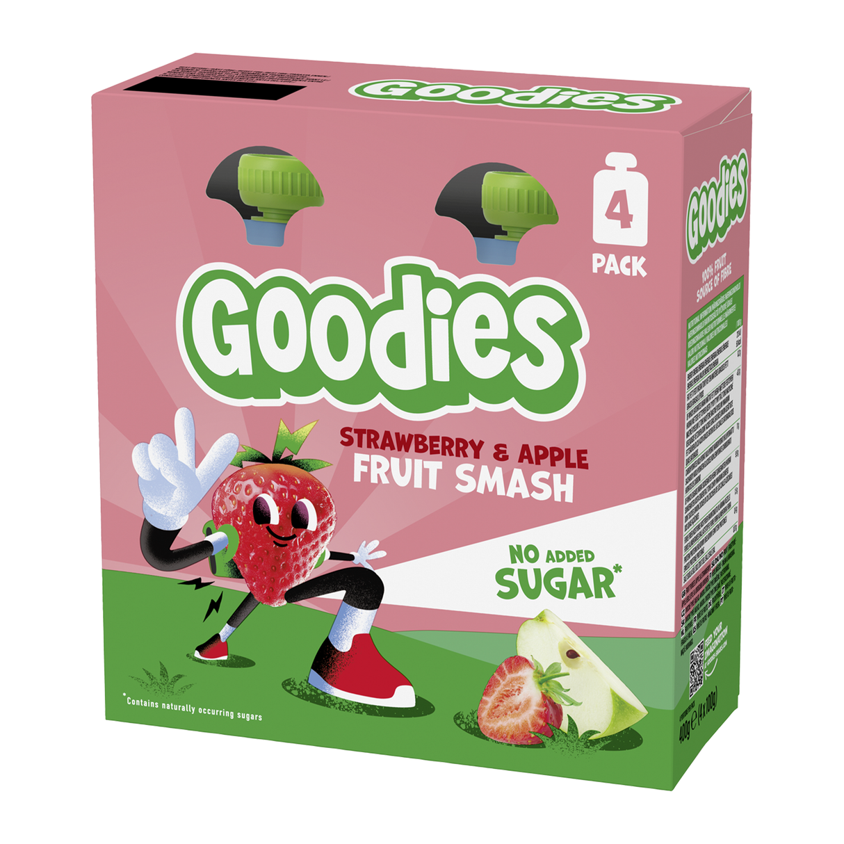 Bolsitas Goodies fresa y manzana