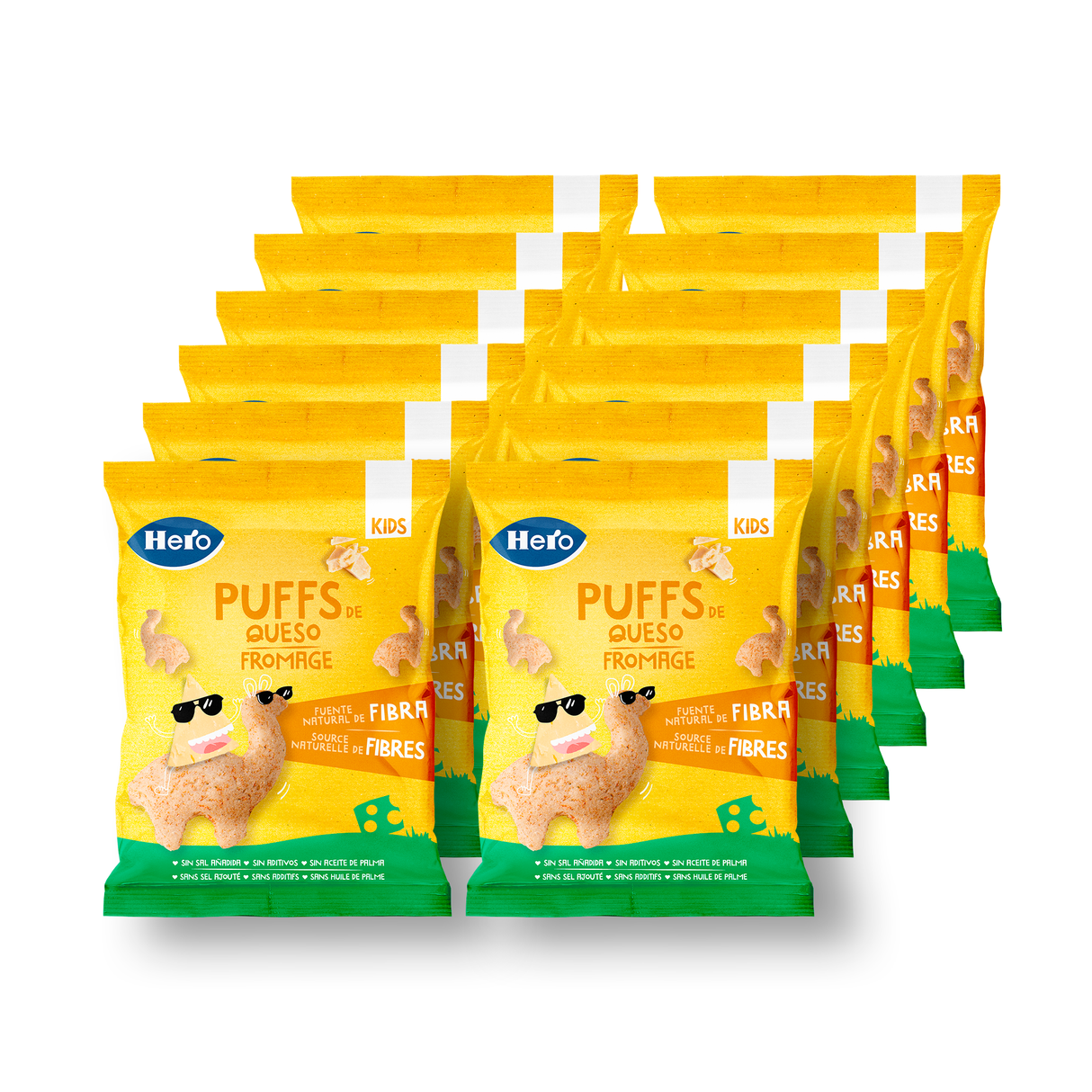 Snacks Hero Kids puff queso