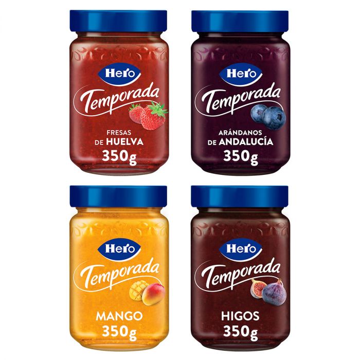 Pack ahorro Hero mermeladas temporada