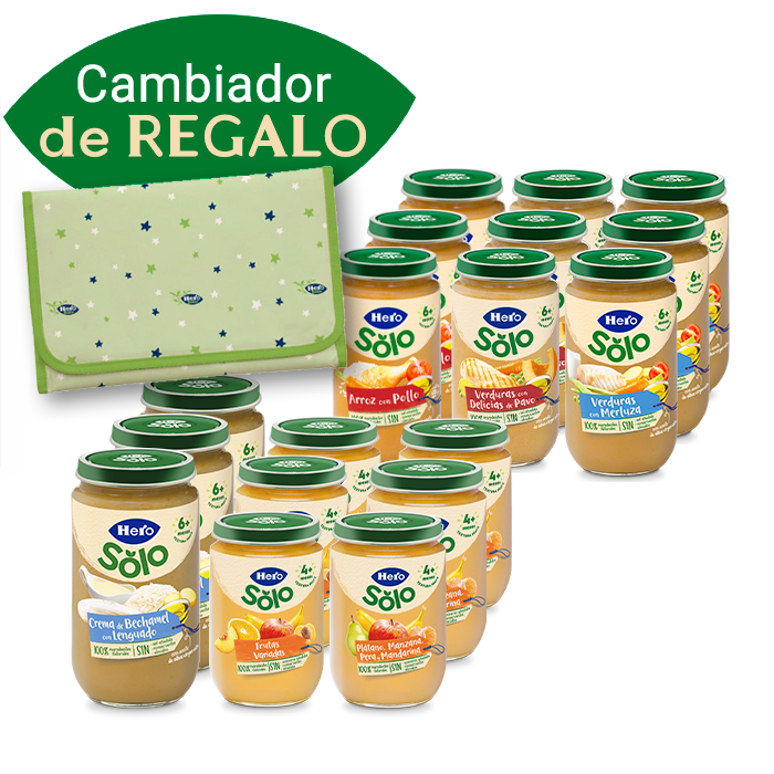 Home Hero Baby pacote de poupança 18 potes