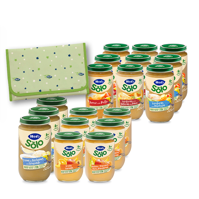 Home Hero Baby pacote de poupança 18 potes