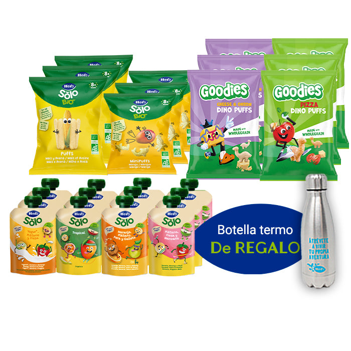 Pack ahorro inicio Snacks Hero y Goodies