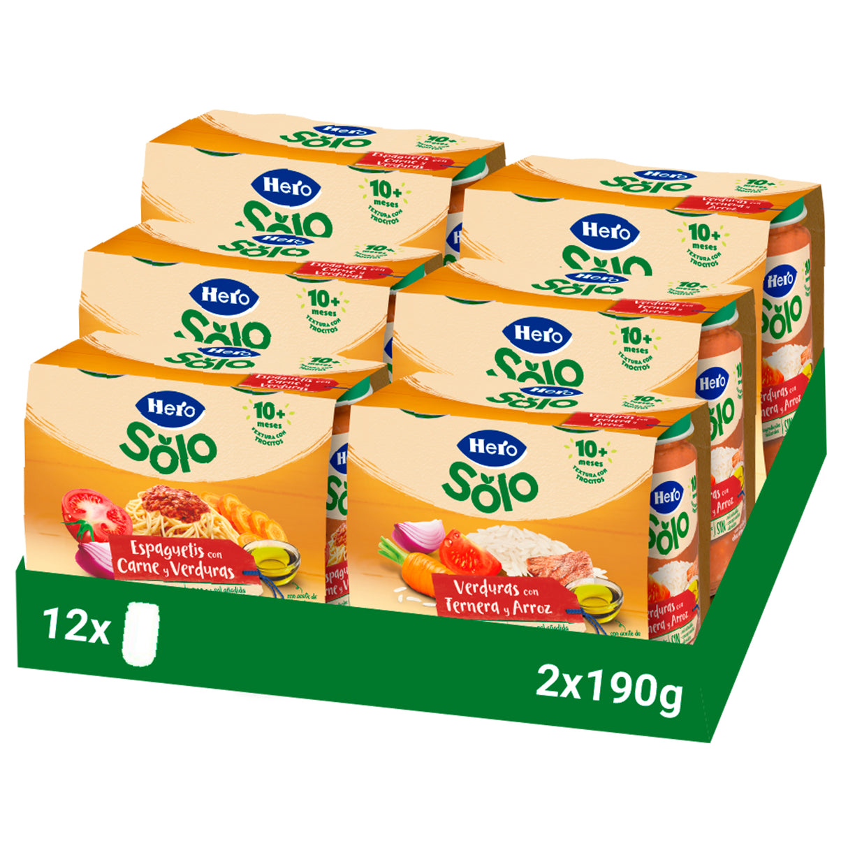 Pack ahorro mixto Hero Solo Tarritos 10 meses