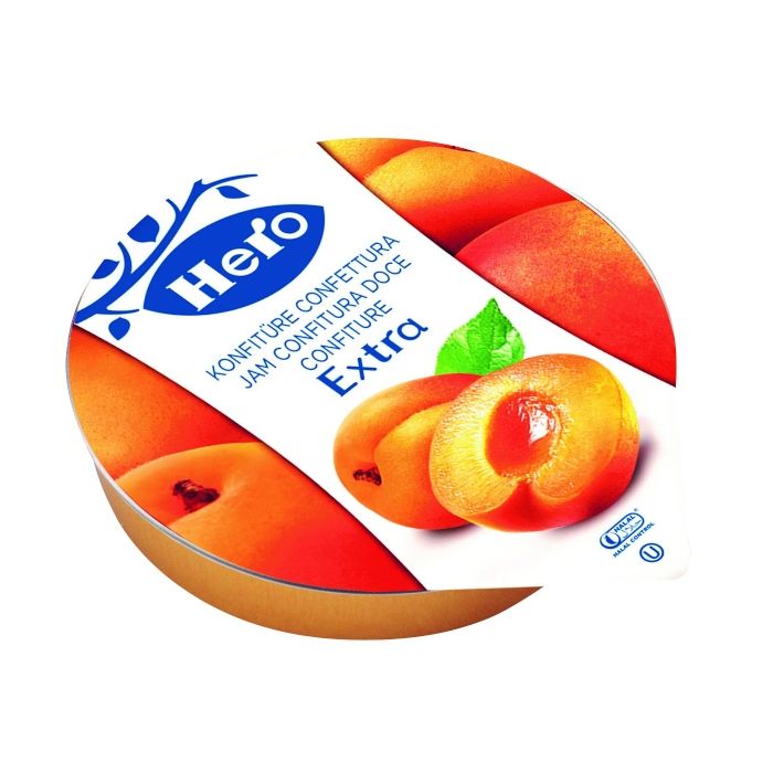 Mermelada Hero albaricoque porciones