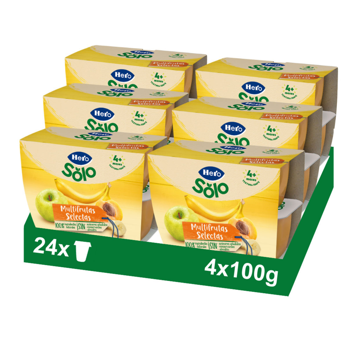 Tarrina Hero Solo multifrutas selectas