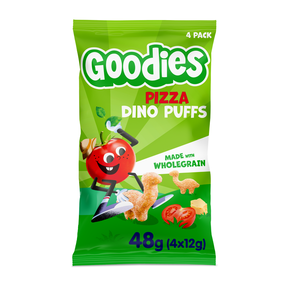 Snacks Goodies Puffs pizza
