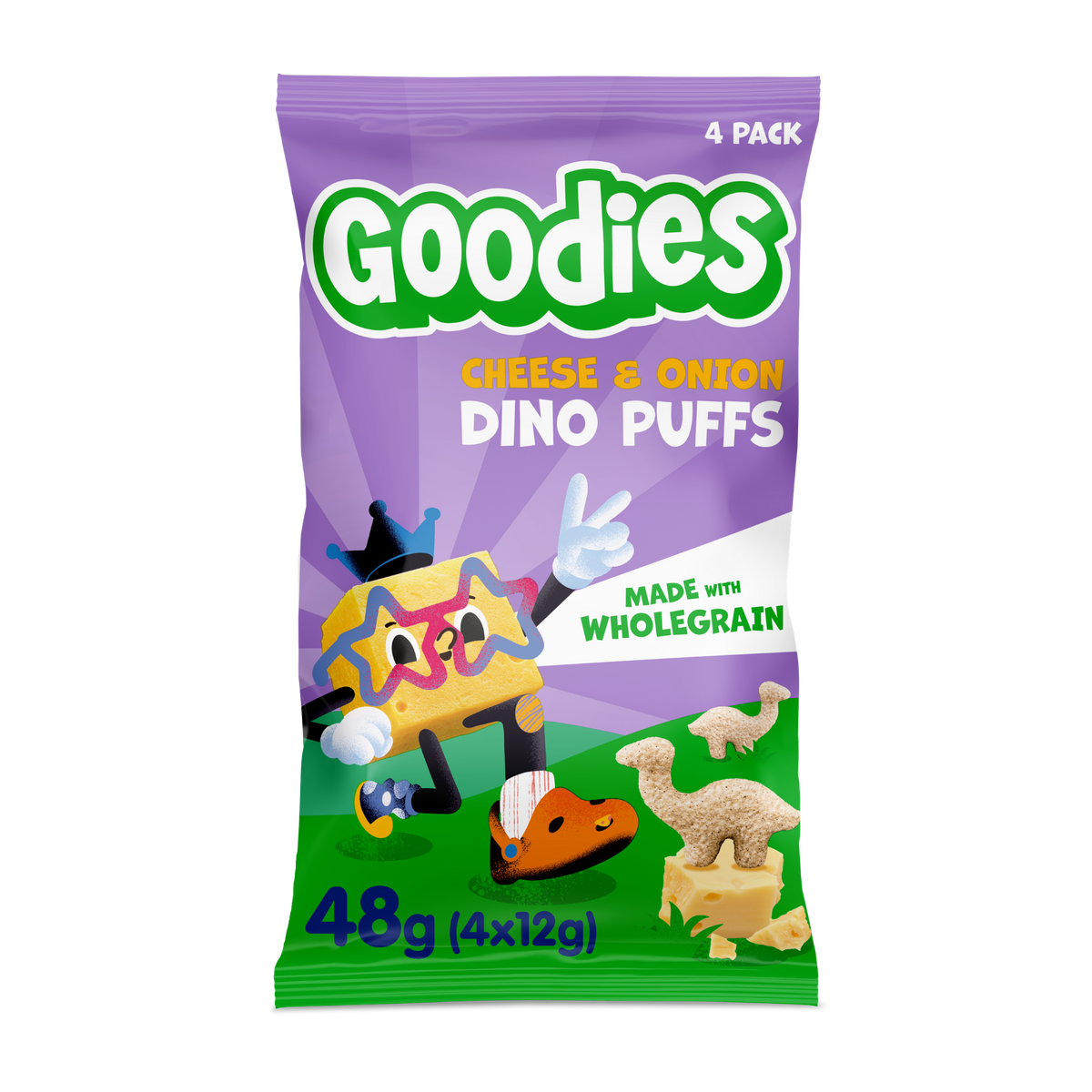 Snacks Goodies Puffs queso y cebolla