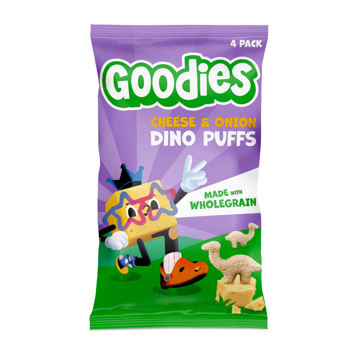 Snacks Goodies Puffs queso y cebolla