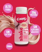Batido de proteínas Corny fresa y vainilla