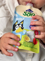 Bolsita Hero Solo Bluey yogurín con plátano y fresa