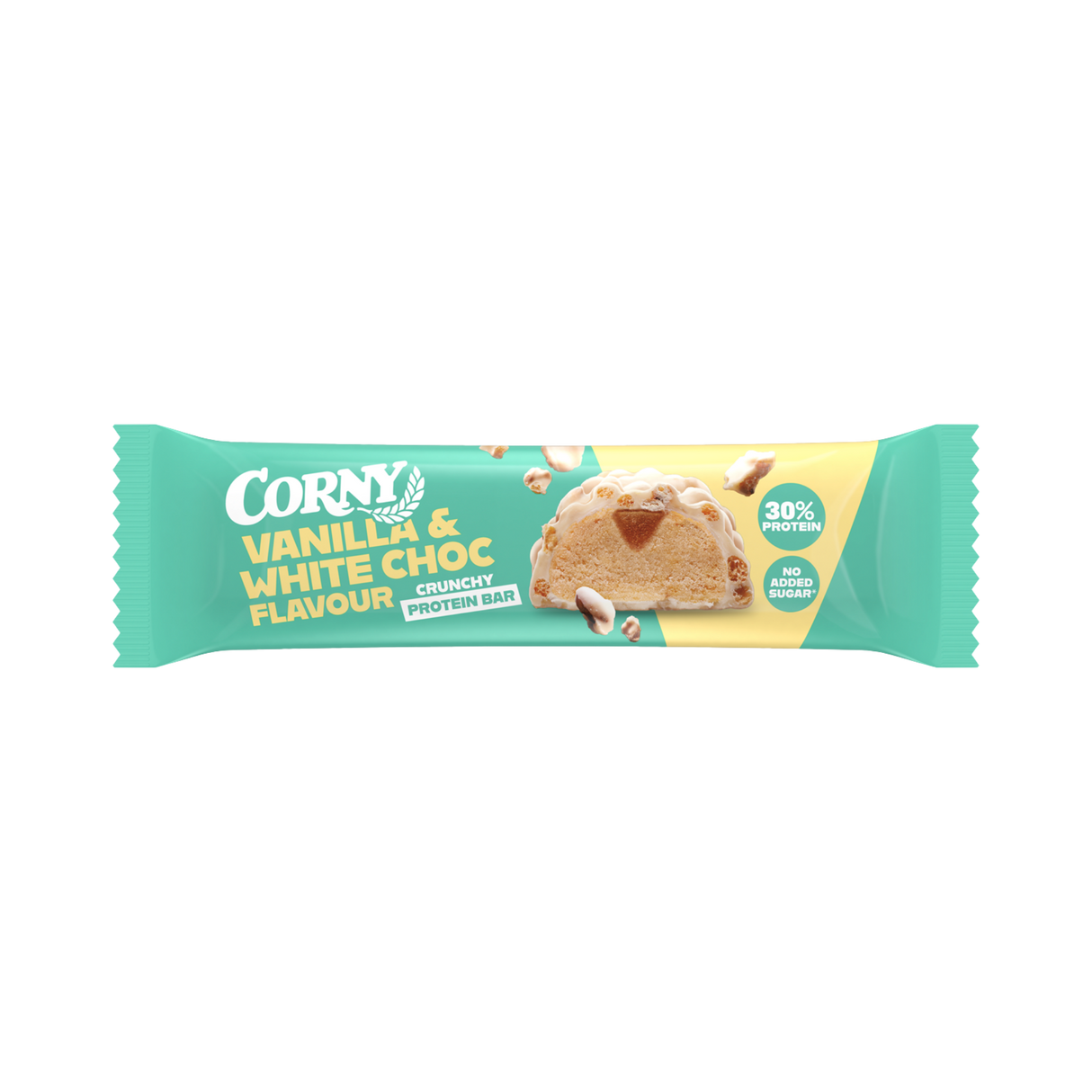 Barrita Corny Protein crunchy chocolate blanco y vainilla