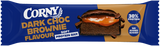 Barrita Corny Protein soft chocolate negro con brownie Pack 12 unidades
