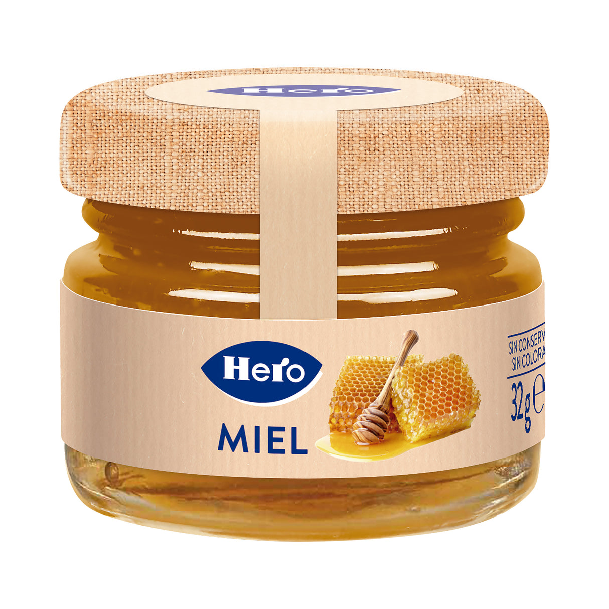 Mermelada Hero miel frasquito