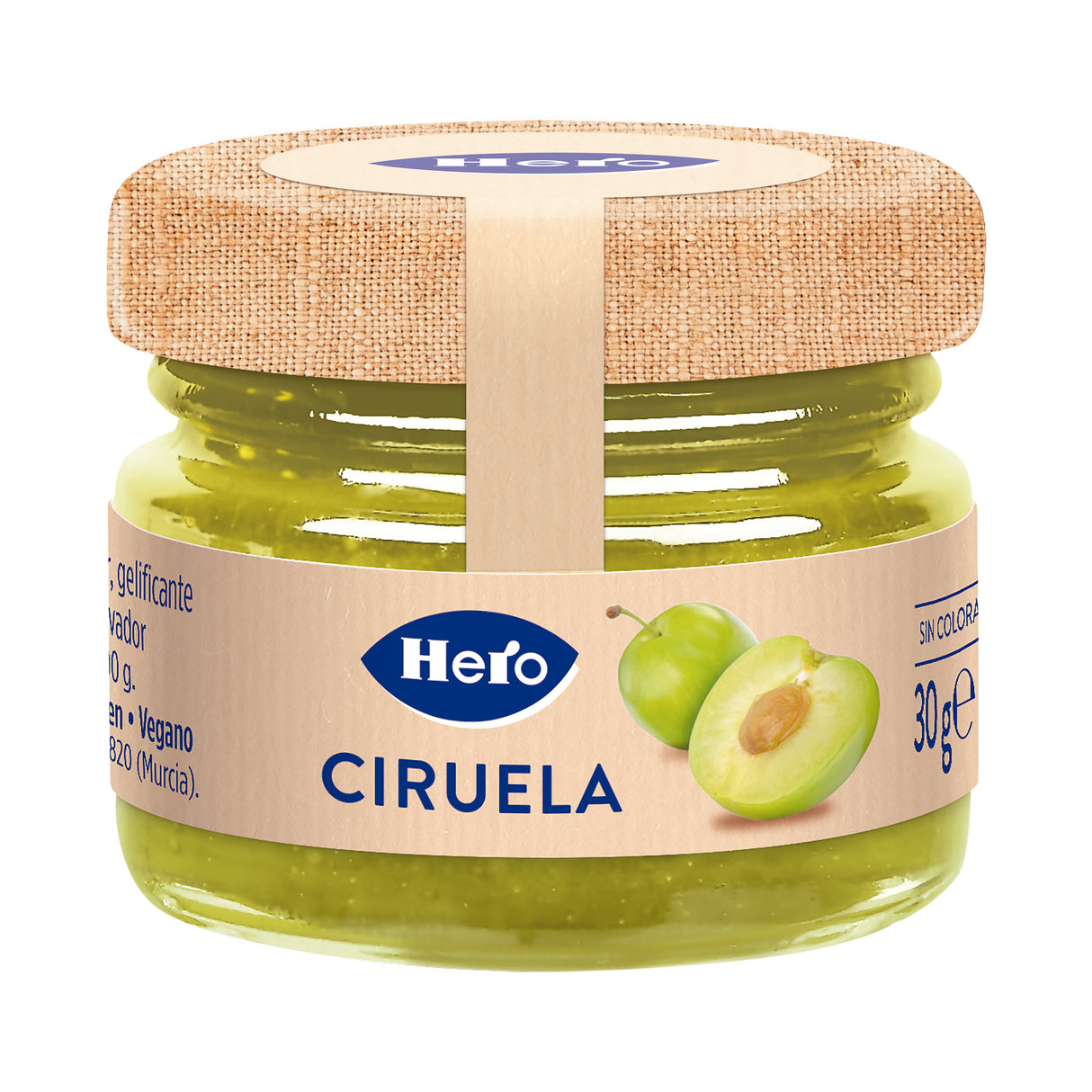 Mermelada Hero ciruela frasquito